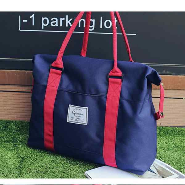 Women Nylon Duffel Bag Casual Outdoor Tote Bags Travel Bag